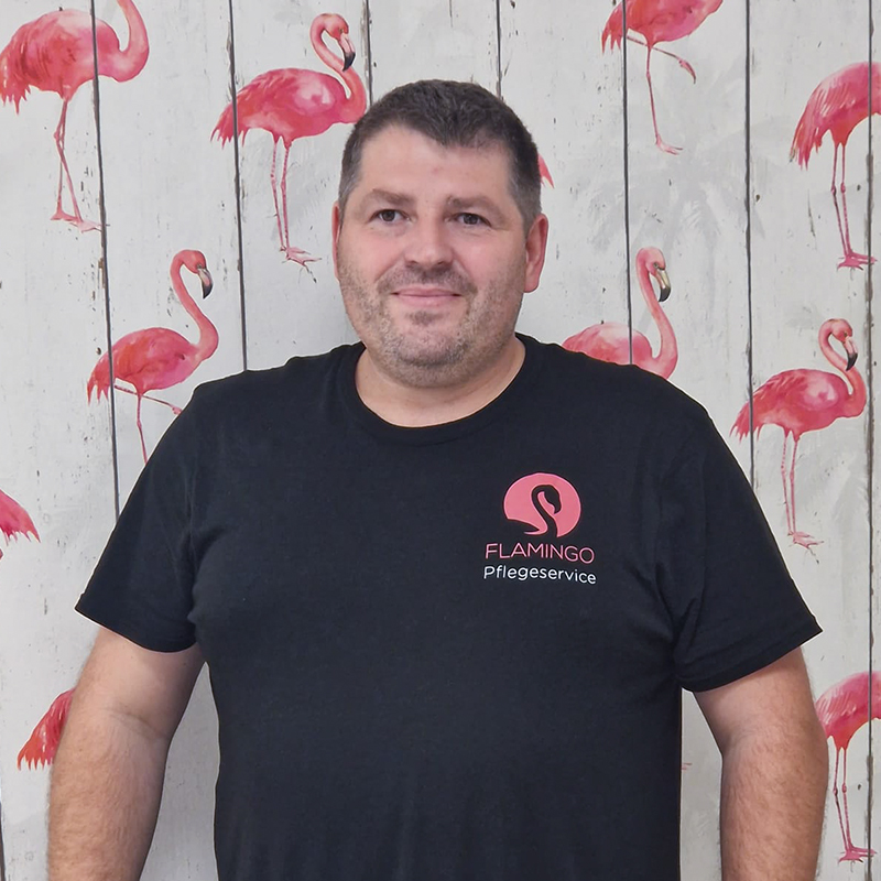Teamfoto von Andre | Flamingo Pflegeservice