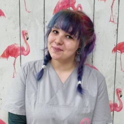 Teamfoto von Janine | Flamingo Pflegeservice