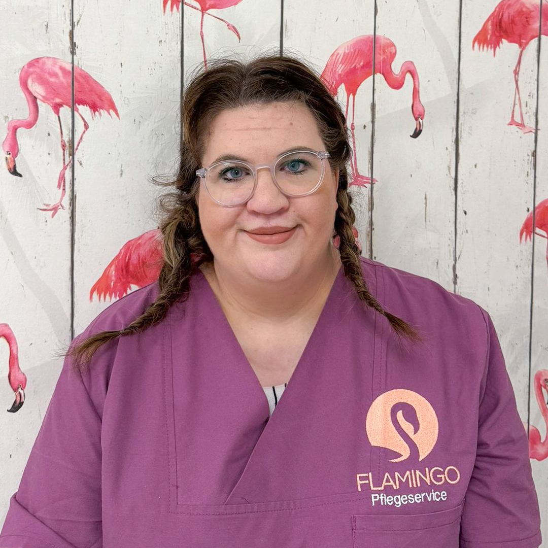 Teamfoto von Julia | Flamingo Pflegeservice