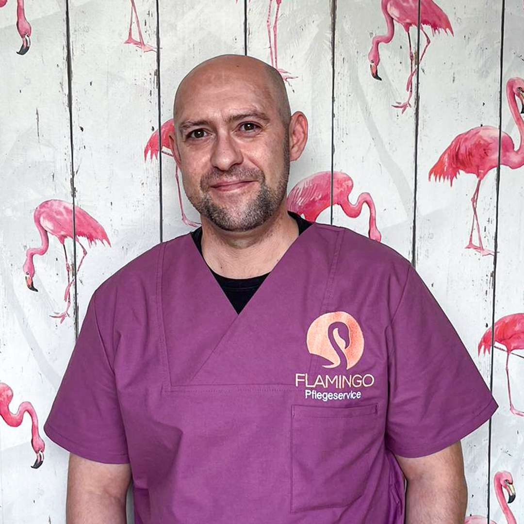 Teamfoto von Anatoly | Flamingo Pflegeservice